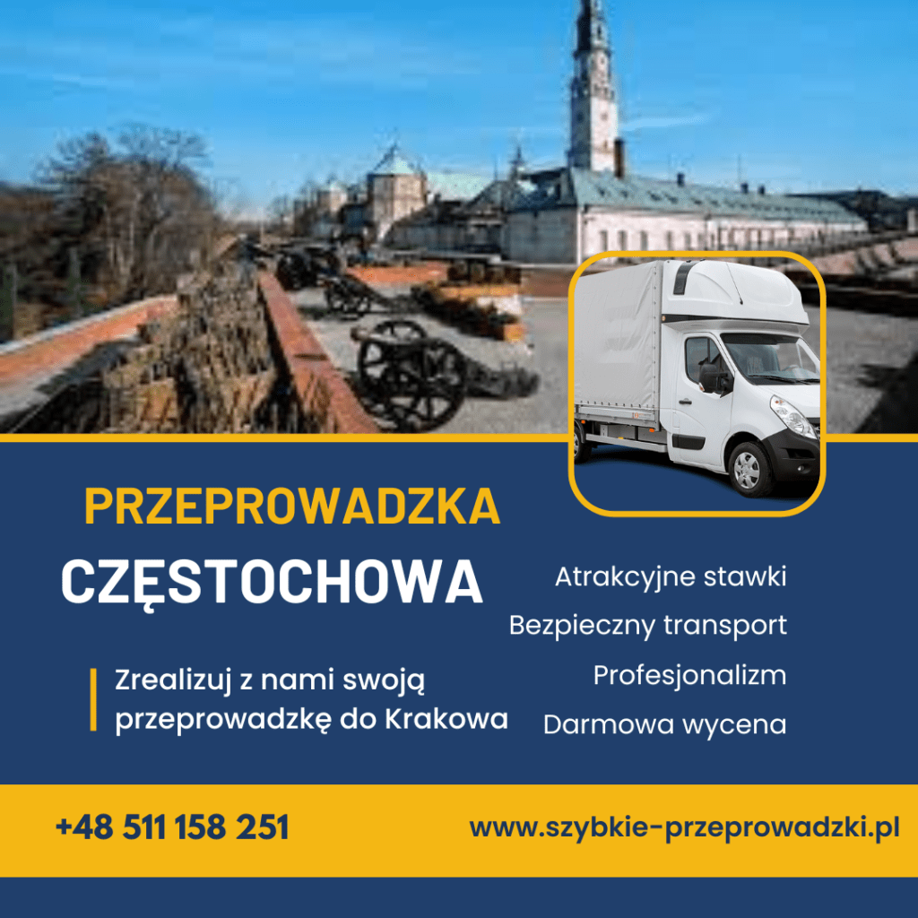 Przeprowadzki Warszawa Częstochowa