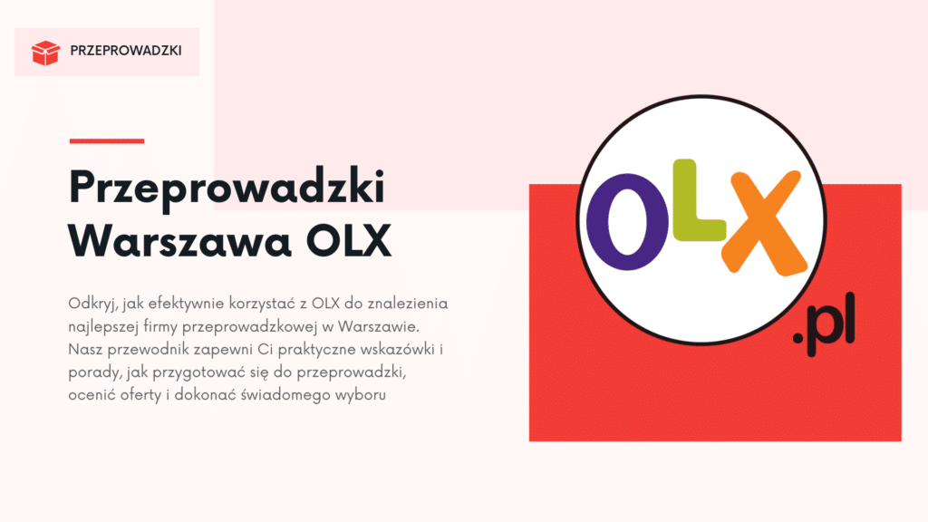 Przeprowadzki Warszawa Olx
