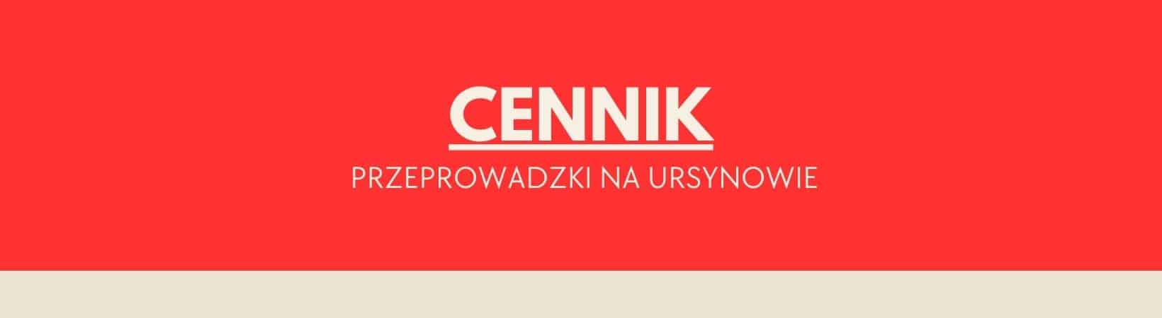 Cennik usług przeprowadzkowych w Bemowie