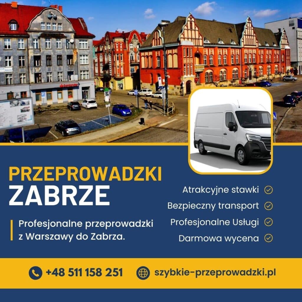 Przeprowadzki Warszawa Zabrze