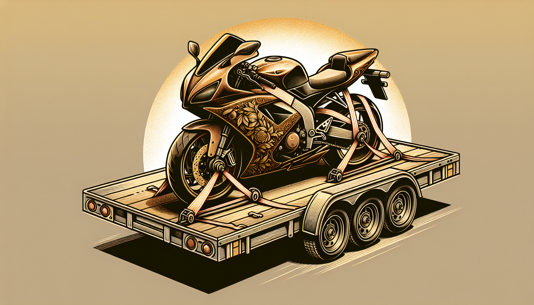 Transport motocykla na przyczepie - praktyczne porady Transport motocykla na przyczepie - praktyczne porady