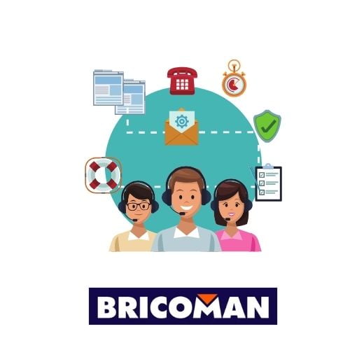 Kontakt z obsługą klienta Bricoman