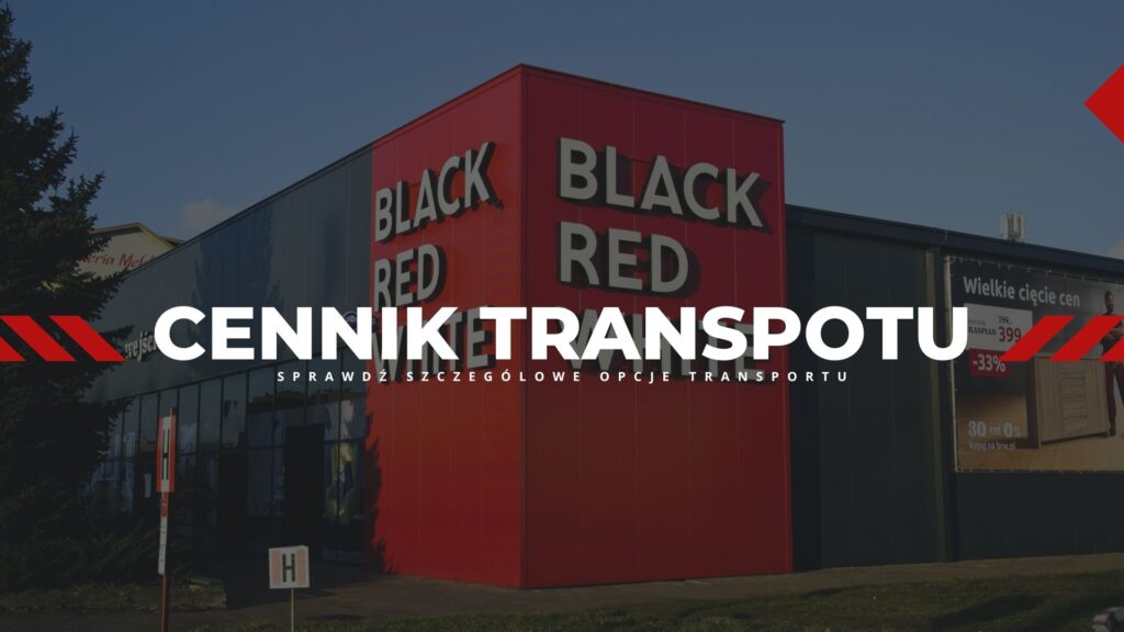 transport Black Red White - Cennik